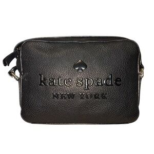 Kate Spade Black Leather Crossbody Bag